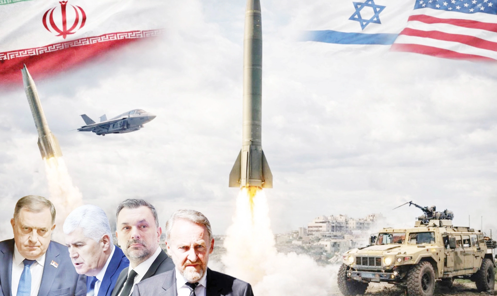 Podijeljena BiH bez jedinstvenog stava o sukobu na Bliskom Istoku